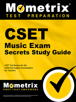 cover image of CSET Music Exam Secrets Study Guide